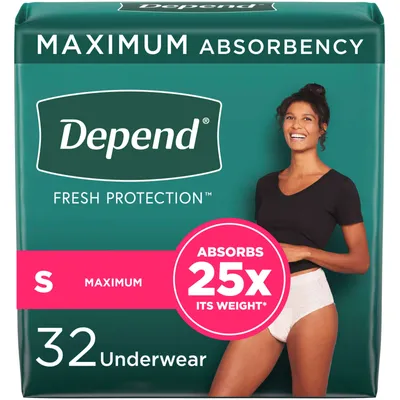 FIT-FLEX Incontinence Underwear for Women, Maximum Absorbency