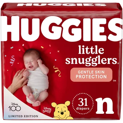 Little Snugglers Diapers, Size Newborn
