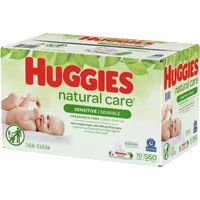 Huggies Natural Care Sensitive Baby Wipes, Unscented