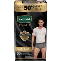 Real Fit Incontinence Underwear for Men, Maximum Absorbency
