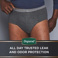 Real Fit Incontinence Underwear for Men, Maximum Absorbency, L/XL