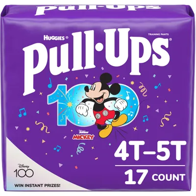 Pull-Ups Boys' Potty Training Pants Size 6, 4T-5T