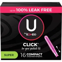 Click Compact Tampons, Super