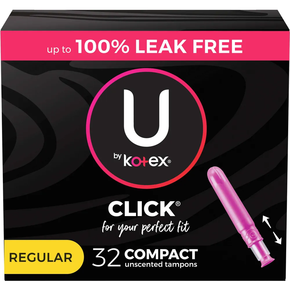 Click Compact Tampons, Regular