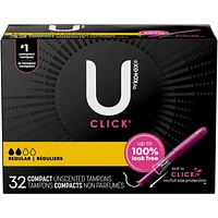 Click Compact Tampons, Regular