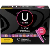 Click Compact Tampons, Regular