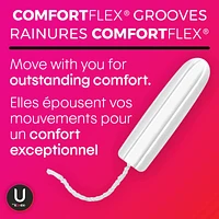 Click Compact Multipack Tampons, Regular/Super, 30 ct