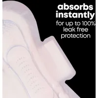 Security Maxi Pad with Wings, Overnight, Extra Heavy, Unscented