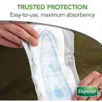 Depend Incontinence Guards//ncontinence Pads for Men/Bladder Control Pads, Maximum Absorbency