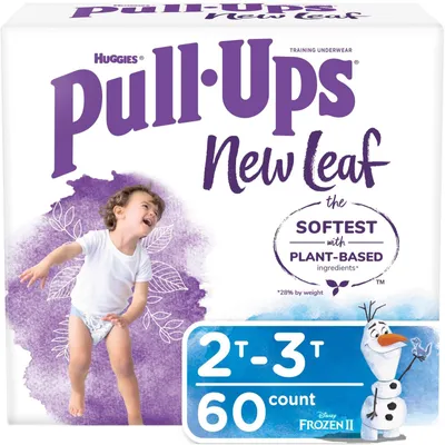 Pull-Ups Boys Potty Training Underwear, Easy Open Training Pants 2T-3T,  Learning Designs for Toddlers, 74 ct, Giga Pack