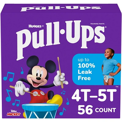 Pull-Ups Boys' Potty Training Pants Size 6, 4T-5T, 56 Ct