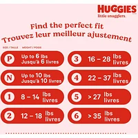 Huggies Little Snugglers Diapers, Size 2, 72 Count