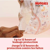 Huggies Snug & Dry Baby Diapers, Size 1, 108 Count