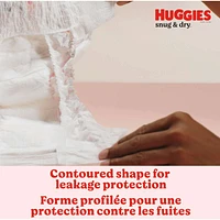 Huggies Snug & Dry Baby Diapers, Size 1, 108 Count