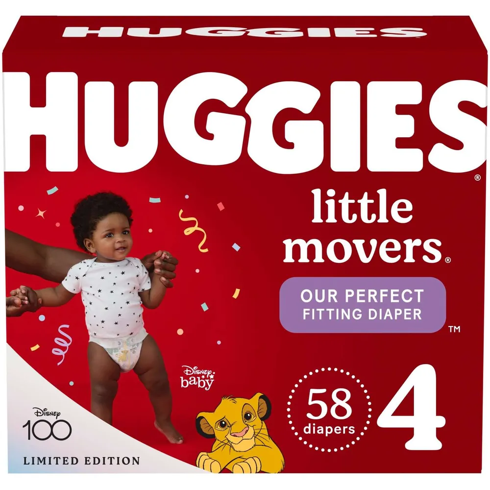HUGGIES Little Snugglers Baby Diapers, Giga Pack 