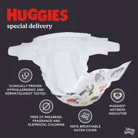 Huggies Special Delivery Baby Diapers, Size Newborn, 68 Count