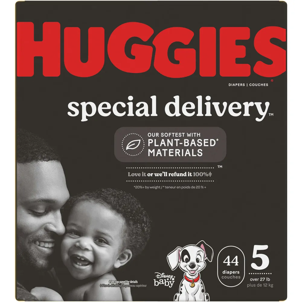 Huggies Special Delivery Hypoallergenic Baby Diapers, Size 1, 72