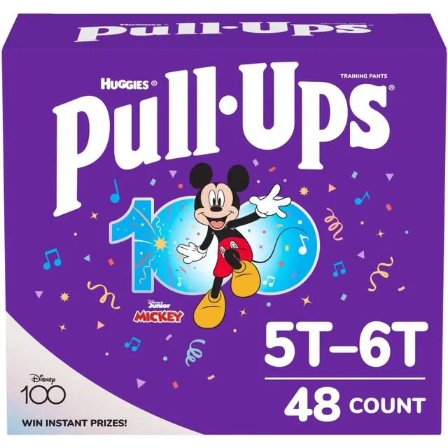 Pull-Ups New Leaf Boys' Potty Training Pants, 3T-4T, 54 Ct