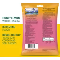 Honey Lemon with Echinacea Family Bag Cough Suppressant Throat Lozenges