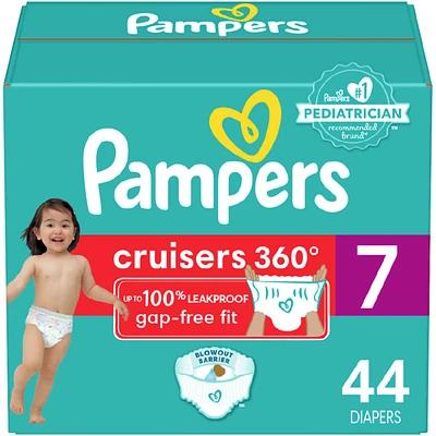 Cruisers 360 Diapers Size 7 44 Count