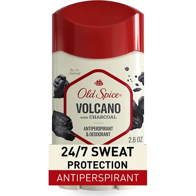 Old Spice Invisible Solid Antiperspirant Deodorant for Men Volcano with Charcoal Scent Inspired by Nature 73 g