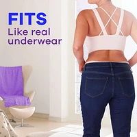 Adult Incontinence Underwear for Women and Postpartum Underwear, XXL, Up to 100% Bladder Leak Protection