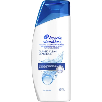 Head and Shoulders Classic Clean Anti-Dandruff Shampoo, 90 mL