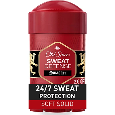 Old Spice Hardest Working Stronger Swagger Sweat Defense Invisible Solid Anti-Perspirant & Deodorant for Men, 73 grams