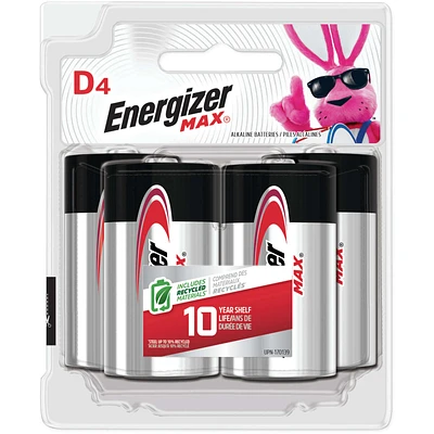 MAX Alkaline D Batteries