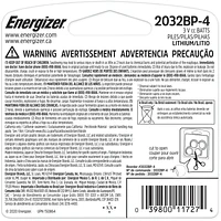 Energizer 2032 Lithium Coin Battery