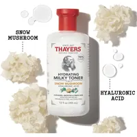 Milky Face Toner Skin Care with Snow Mushroom, Natural Gentle Facial Toner, for All Skin Types