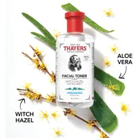 Unscented Alcohol-Free Witch Hazel Face Toner with Aloe Vera