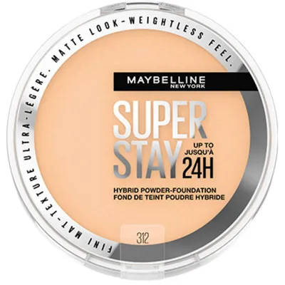 Super Stay 24 Hour Hybrid Powder Foundation, Waterproof, Vegan, Mattifying