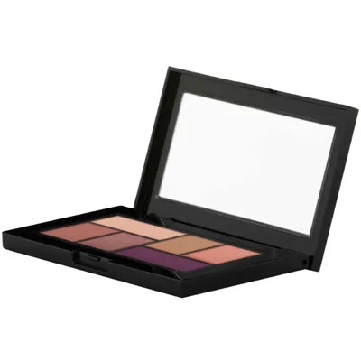 Longlasting Highly Pigmented Eyeshadow Makeup Palette, 6-Shade Curated Mini Make Up Palette Inspired By NYC To Create Looks On The Go