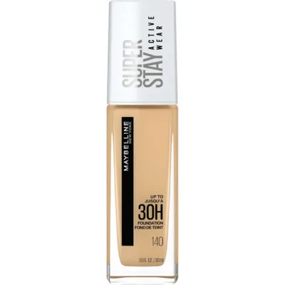 Superstay Liquid Active Wear Foundation, Up to 30 Hour Wear, Transfer, Sweat and Water Resistent, Full Matte Coverage, Lightweight Formula