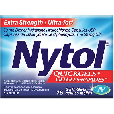 Nytol Sleep Aid QuickGels