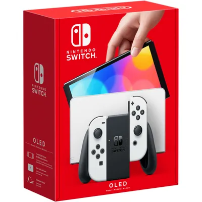 (In-Store Only) Nintendo Switch™ (OLED model) w/ White Joy-Con