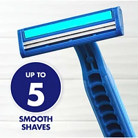 Gillette Sensor2 Plus Men’s Disposable Razors - 10 Pack