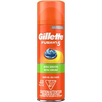 Gillette Fusion5 Ultra Sensitive Shave Gel, 198 g