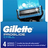 Gillette ProShield Chill Men's Razor Blades, 4 Refills