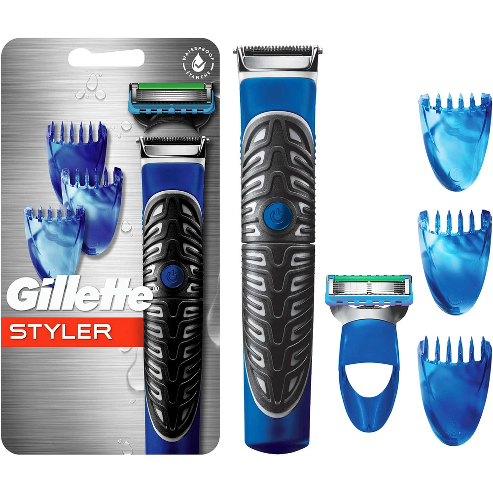 Gillette All Purpose Styler: Beard Trimmer, Fusion Razor & Edger for Men