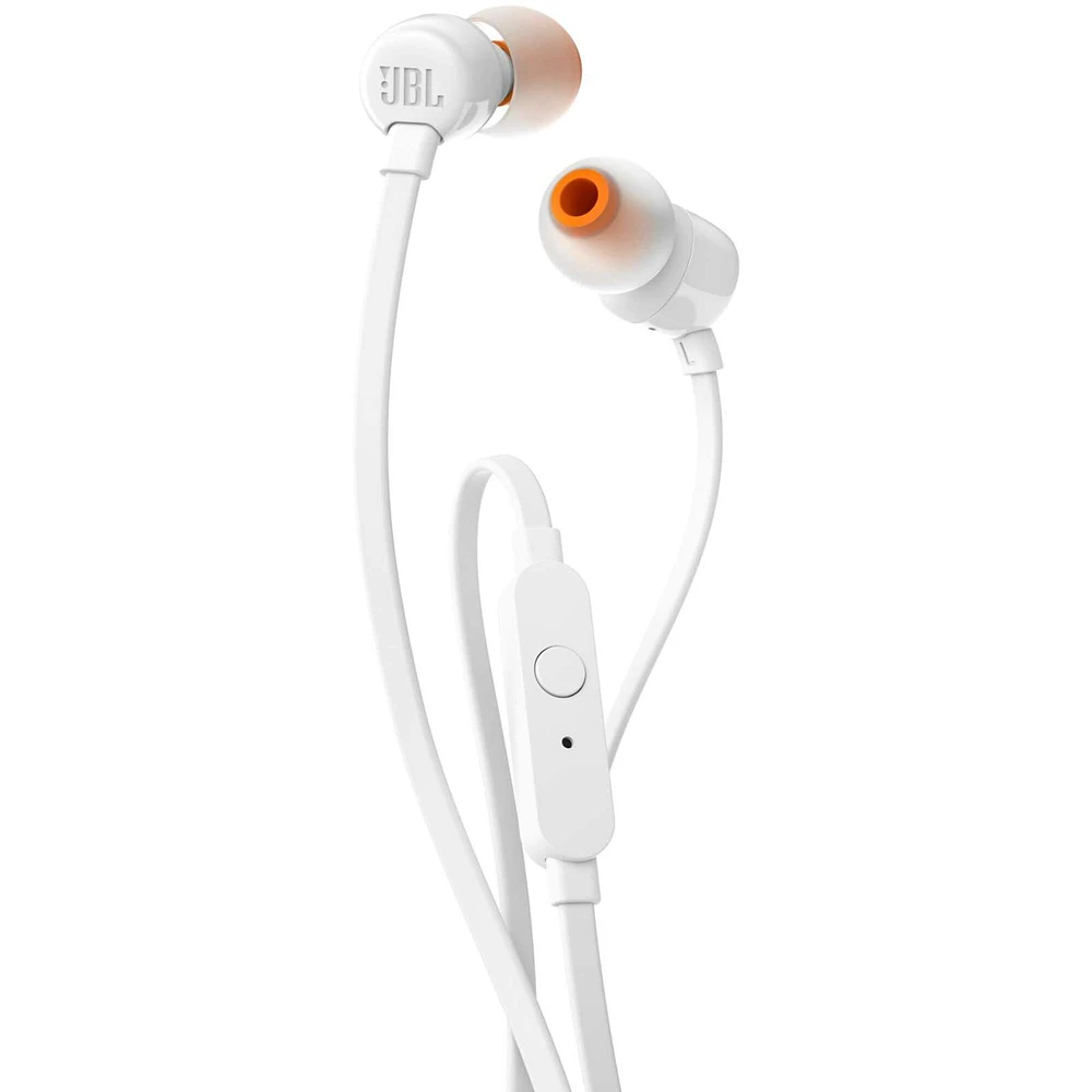 JBL T110 - In-Ear Headphones - White
