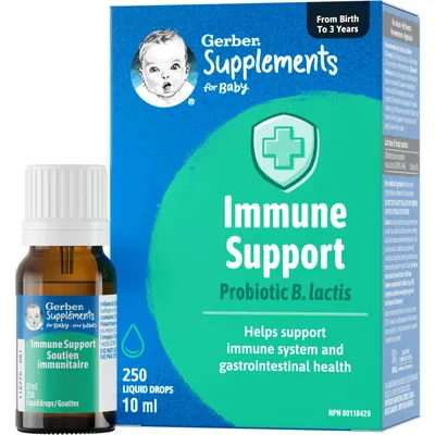 Supplements for Baby Immune Support, 0-3 Yrs, Drops, Gastrointestinal Health