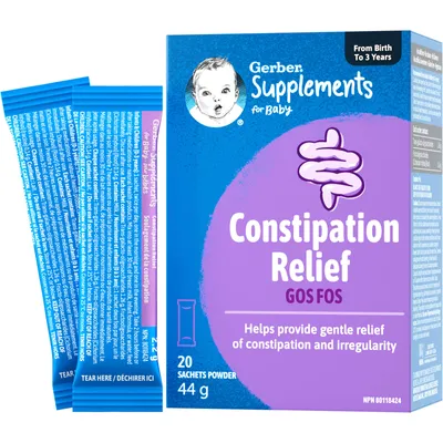 Supplements for Baby Constipation Relief (GOS FOS), 0-3 Years, Sachets