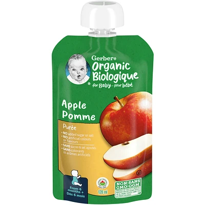 Organic Purée Apple Baby Food