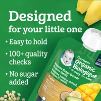 Organic Toddler Purée Banana Mango Avocado Vanilla Quinoa