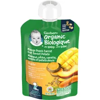 Organic Toddler Purée Mango Peach Carrot Sweet Potato Oat