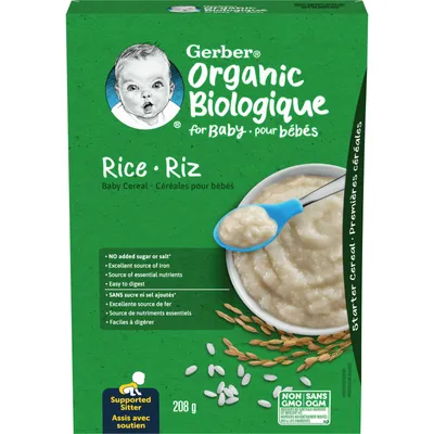 Organic Baby Cereal Rice