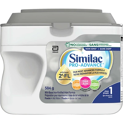 Pro-Advance Step 1 Baby Formula, 0+ Months, with 2'-FL. Immune Support Innovation: 2'-FL, Powder