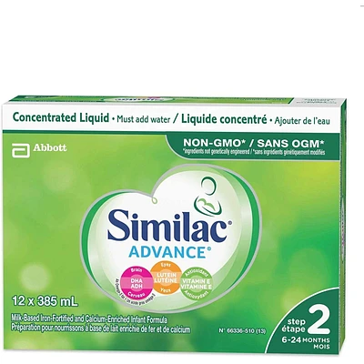 Similac Advance Step 2 - Concentrated Liquid  - 12X385Ml